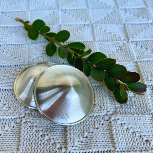 Silver Nursing Cups
